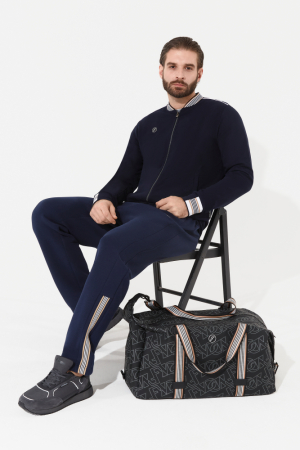 U19160G-BB251 Сумка спортивная (черный)