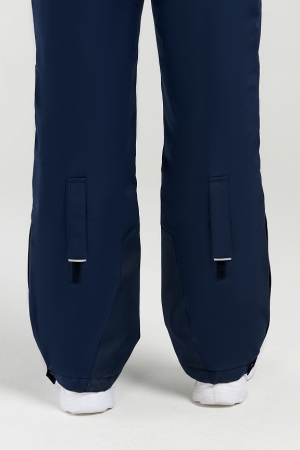W03210G-NN222 Брюки утепленные женские (синий)