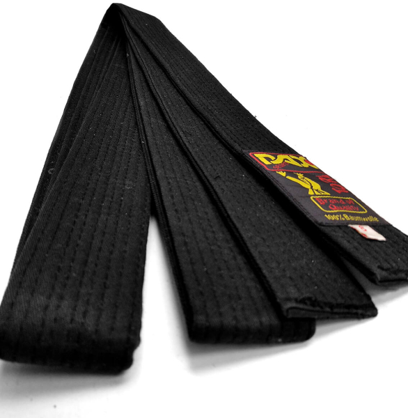 Пояс для кимоно чёрный