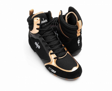 Боксерки Clinch Punch 3.0 чёрно-бронзовые C418