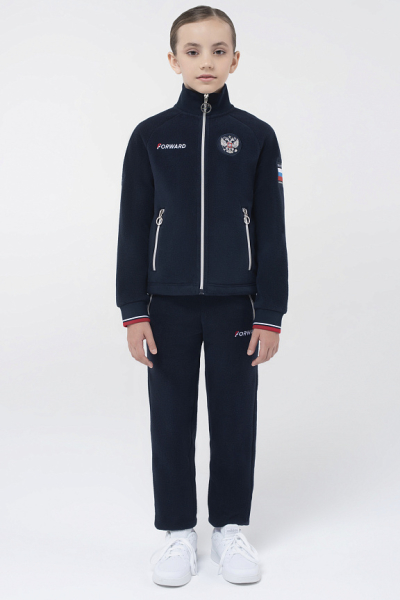 B06321G-FF242 Костюм флисовый детский (синий/синий)