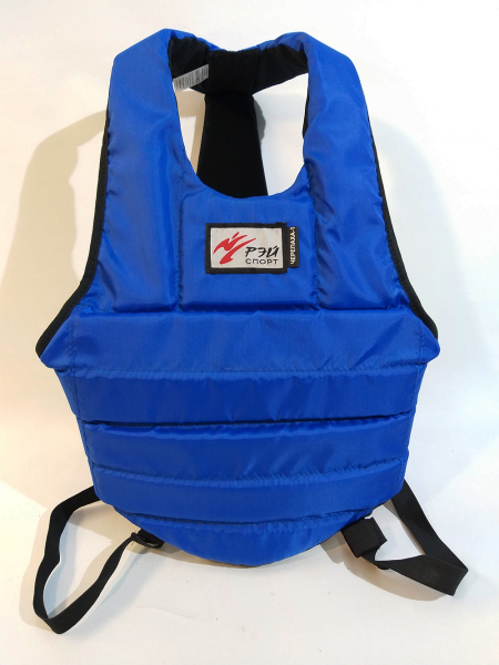 Жилет защитный 8 мм Черепаха-1 (синий)