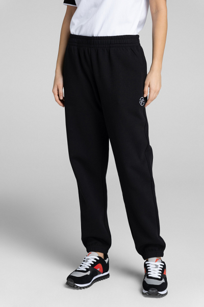 W04210SF-BB241 Брюки тренировочные женский (черный/черный)