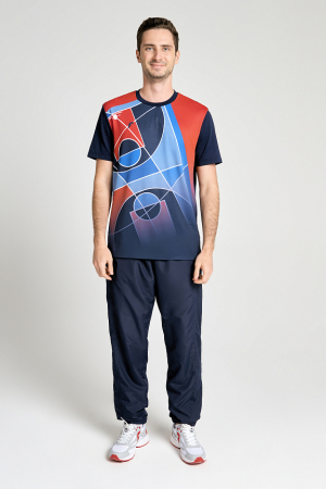 M14260G-NN241 Футболка короткий рукав мужская (синий/синий)