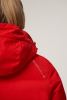 W08130G-FF232R Куртка пуховая женская (красный/красный)