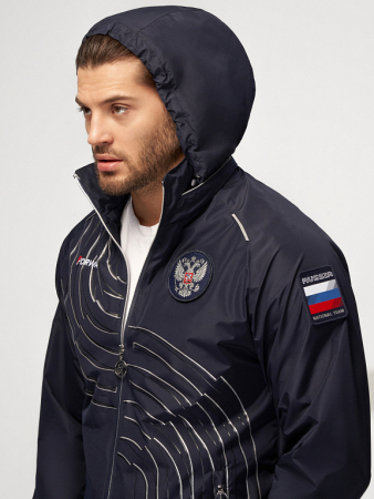 M02320G-FF232 Костюм ветрозащитный мужской (синий/синий)