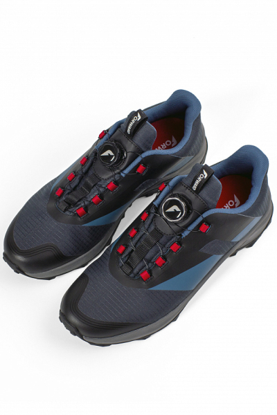 M22130T-BR242 Кроссовки зимние (черный/красный)