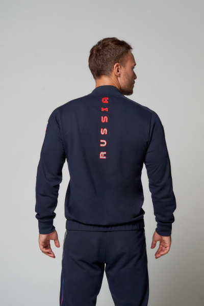 Костюм тренировочный мужской (синий) M04331G-FF202