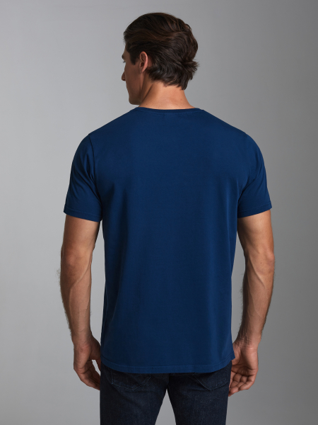 Футболка мужская 66M-RR-1590 (синий)
