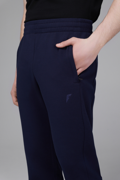 M04350G-SN242 Костюм тренировочный мужской (бежевый/синий)