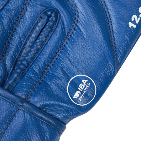 Перчатки боксёрские Super Star IBA синие BGS-1213IBA /Green Hill