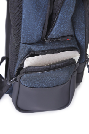 U19494G-NB251 Рюкзак (синий/черный)