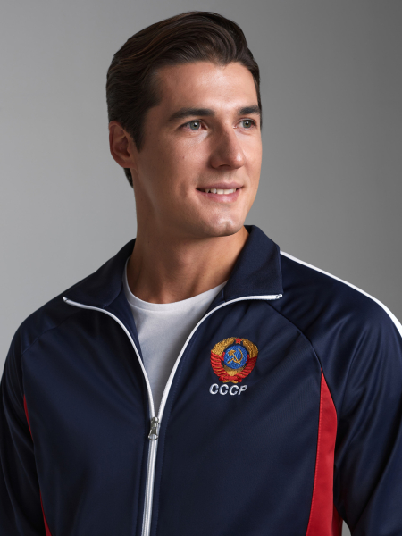 Костюм спортивный мужской СССР 10M-AS-890 (тёмно-синий) /RUSTEAM