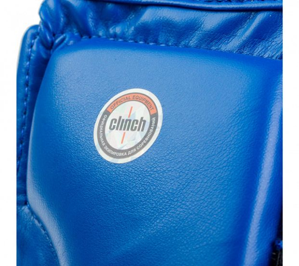 Шлем боксёрский Clinch Olimp синий C112