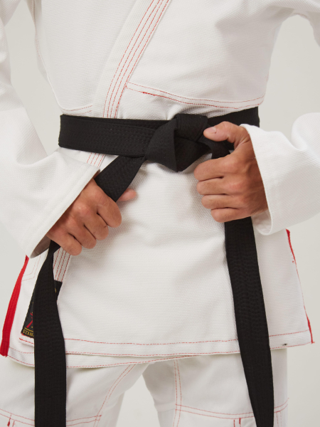 Кимоно Джиу-Джитсу белое Firuz