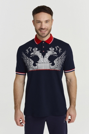 M13210G-NN221 Рубашка поло мужская (синий)