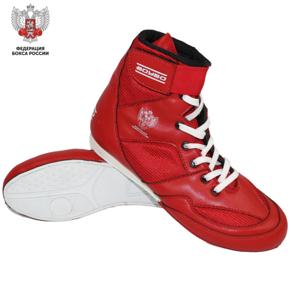 Боксерки BoyBo TITAN ФБР красные IB-26