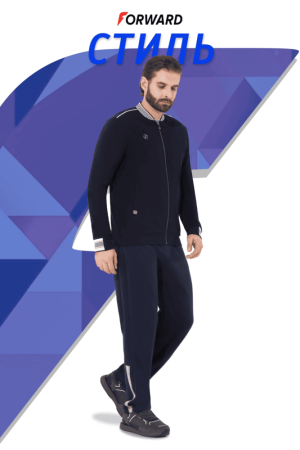 M04331G-NN251 Костюм тренировочный мужской (синий)