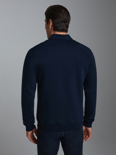 Толстовка мужская 52M-RR-1468 (тёмно-синий) /RED-N-ROCK'S