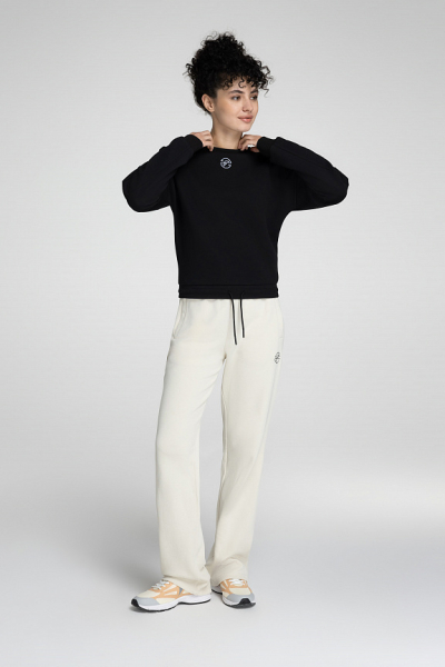 W10410SF-BB241 Толстовка женская (черный/черный)