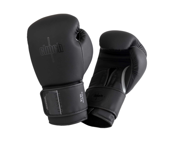 Перчатки боксёрские Clinch Mist 2.0 чёрные C183