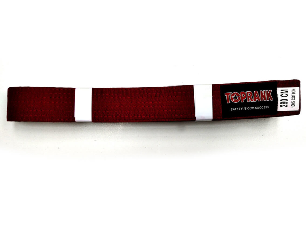 Пояс для кимоно красный