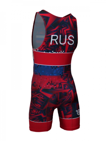 Трико борцовское красное SKAT 6242