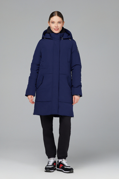 W08260SF-NN242 Куртка утепленная женская (синий/синий)