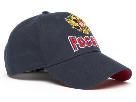 Бейсболка Росиия (темно-синий). Модель 101565