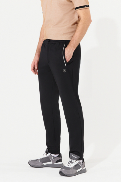 M05220G-BB251 Брюки спортивные мужские (черный)