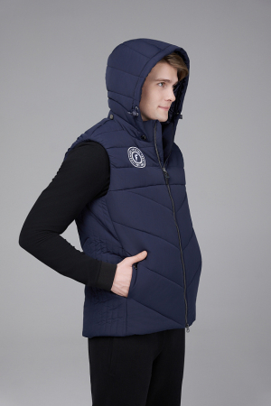 M11210G-NN242 Жилет утепленный мужской (синий/синий)