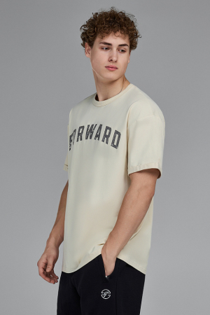 M14250SF-SS241 Футболка короткий рукав мужская (бежевый/бежевый)