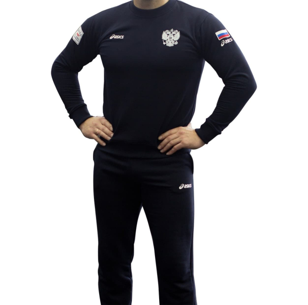 Костюм спортивный Asics  (темно-синий)