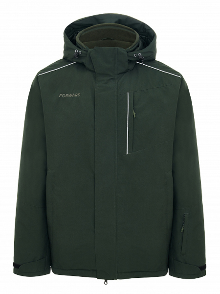 M08221G-HH232 Куртка утепленная мужская (хаки/хаки)