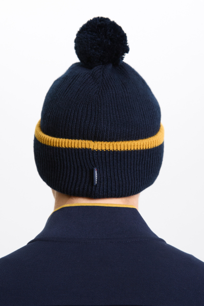 U20421G-NN256 Шапка вязаная (синий/синий)