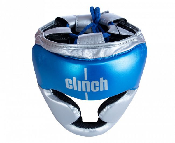 Шлем Clinch Kids серебристо-синий C128