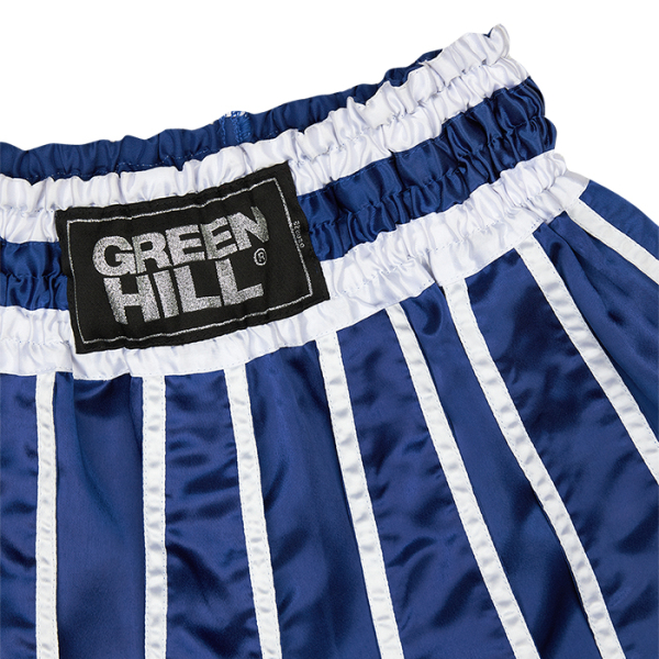 Шорты кикбокс Green Hill COLISEUM синие
