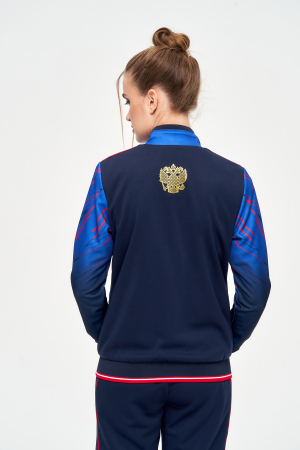 W05340G-IN231 Костюм спортивный женский (голубой/синий)