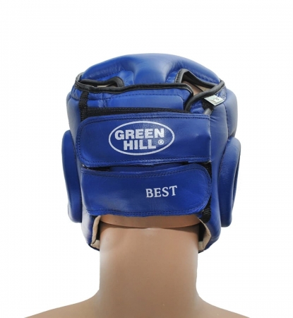 Шлем Best HGB-4016 синий /Green Hill