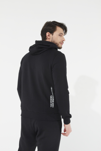 M04130M-BB241 Куртка тренировочная мужская (черный)