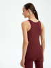 W14310V-VV241 Майка "топ-бра" (бордовый/бордовый)