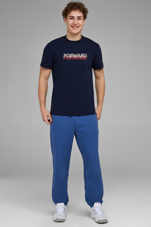 M14220G-NN241 Футболка короткий рукав мужская (синий/синий)