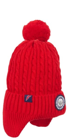 Шапка-ушанка (красный) U20320G-RR182