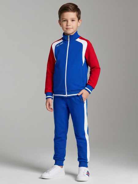 Спортивный костюм детский 11C-RT-1888C (василёк) /RUSTEAM
