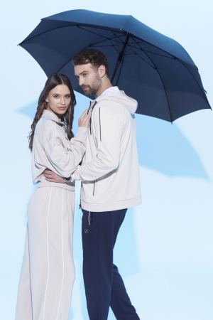 M05310G-SN251 Костюм спортивый мужской (бежевый/синий)