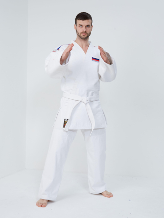 Кимоно дзюдо Firuz мастерское белое