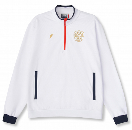 M05173FT-WW241 Куртка тренировочная мужская (белый/белый)