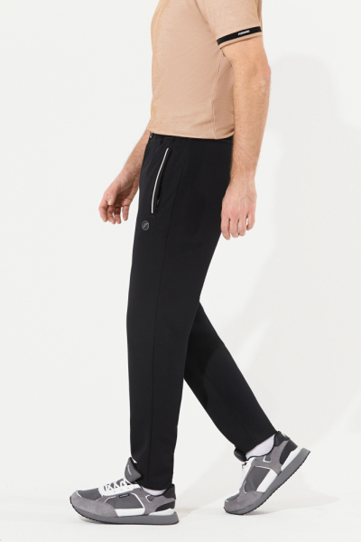 M05220G-BB251 Брюки спортивные мужские (черный)