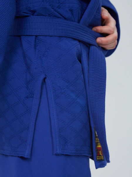 Кимоно дзюдо Firuz мастерское (синее)