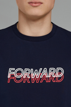 M14220G-NN241 Футболка короткий рукав мужская (синий/синий)